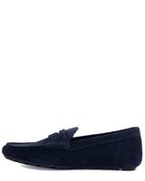 Tommy Hilfiger Flag soft suede driver loafer