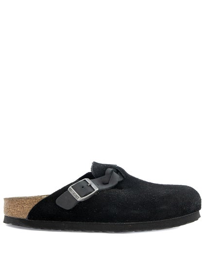 Birkenstock Boston Braided Suede