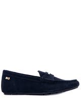 Tommy Hilfiger Flag soft suede driver loafer