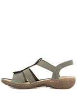 Rieker Grön Sandal