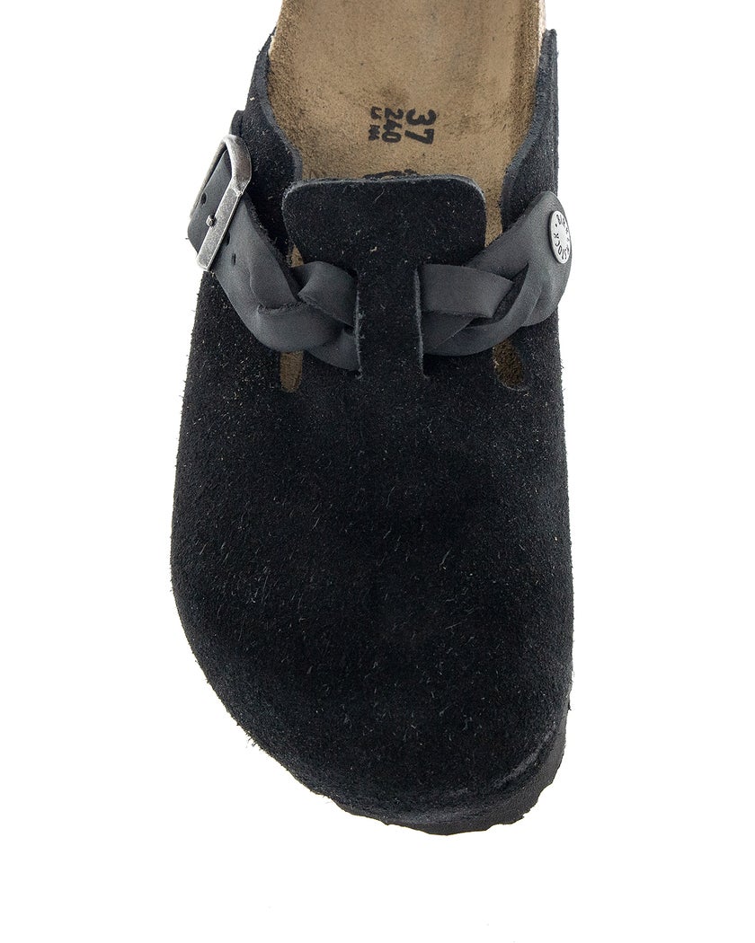 Birkenstock Boston Braided Suede