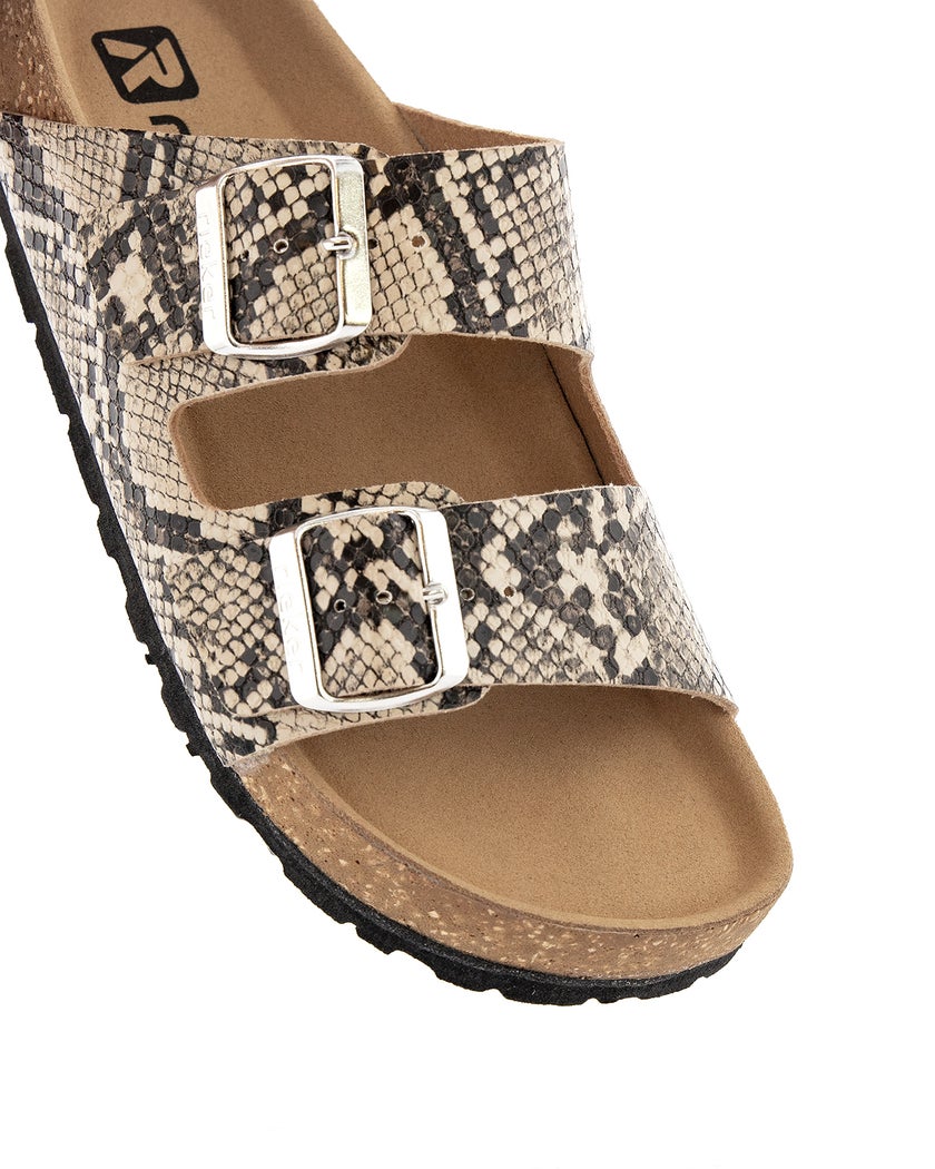 Rieker Beige Toffel