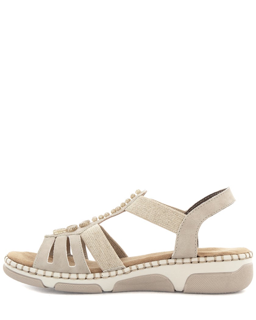 Rieker Beige Sandal