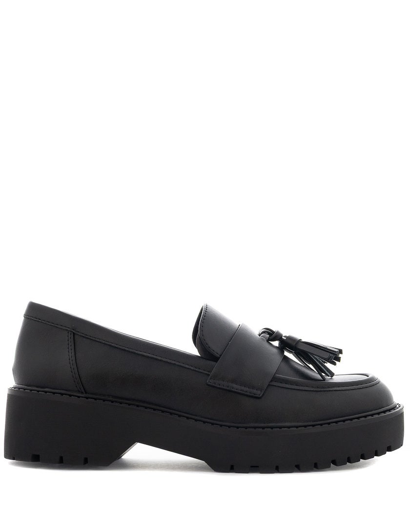 Roberto Rosso Svart Loafers