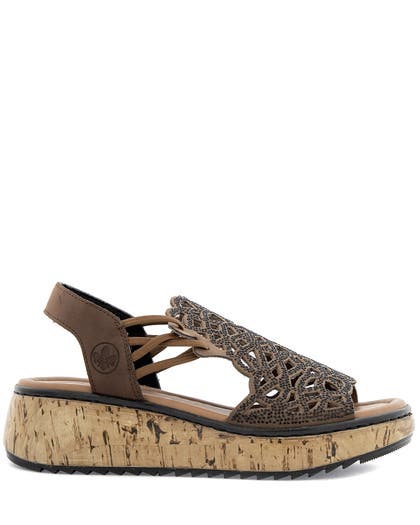Rieker Brun Sandal