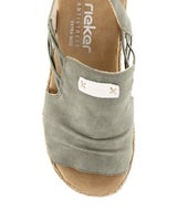Rieker Grön Sandal