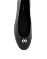 Tommy Hilfiger TH Plate Leather Ballerina
