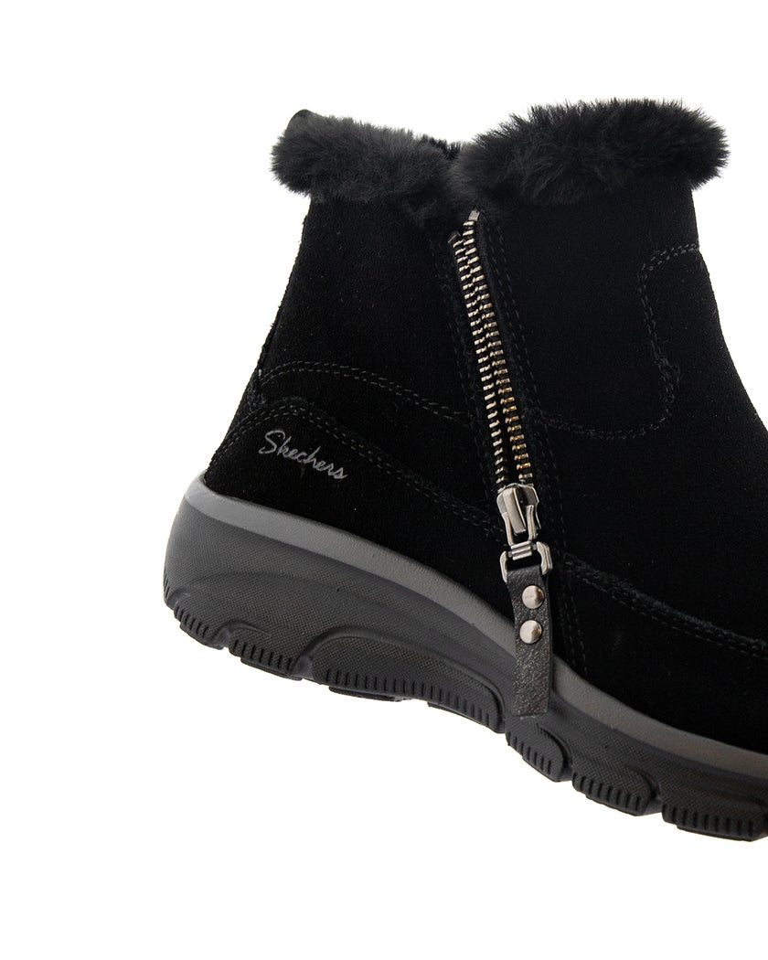 Skechers Faux Fur Zip Up Boot
