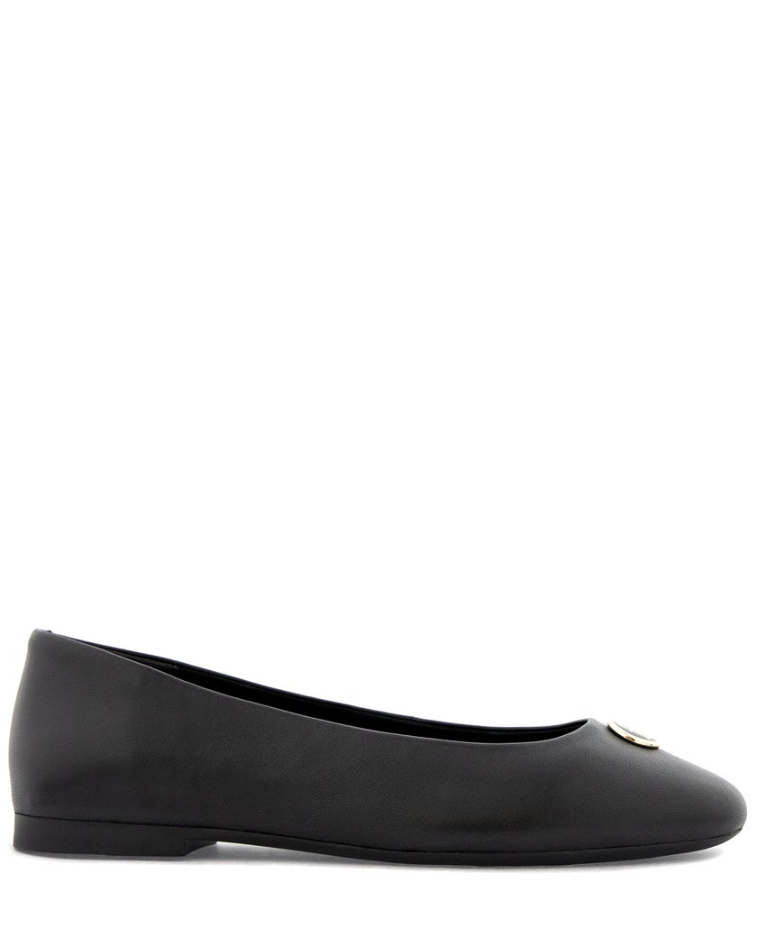 Tommy Hilfiger TH Plate Leather Ballerina
