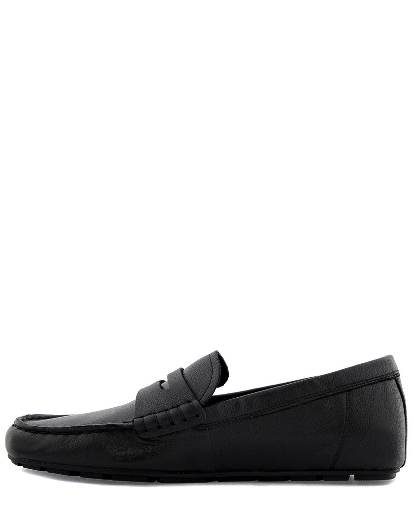 Tommy Hilfiger Flag Leather Driver Loafer