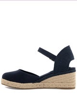 Tommy Hilfiger Mid Wedge Espad Closed Toe