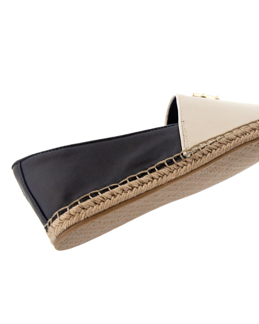 Tommy Hilfiger TH Logo Leather Espadrille