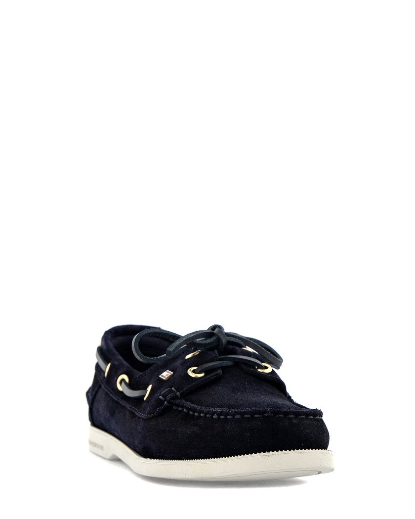 Tommy Hilfiger Hilfiger Suede Boat Shoe