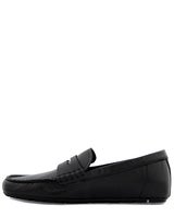 Tommy Hilfiger Flag Leather Driver Loafer