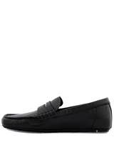 Tommy Hilfiger Flag Leather Driver Loafer