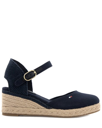 Tommy Hilfiger Mid Wedge Espad Closed Toe