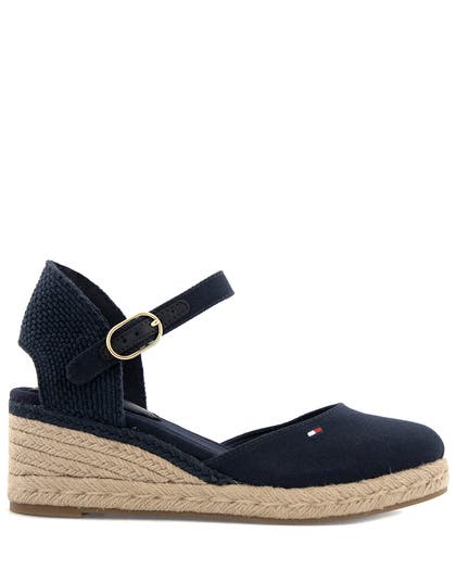Tommy Hilfiger Mid Wedge Espad Closed Toe