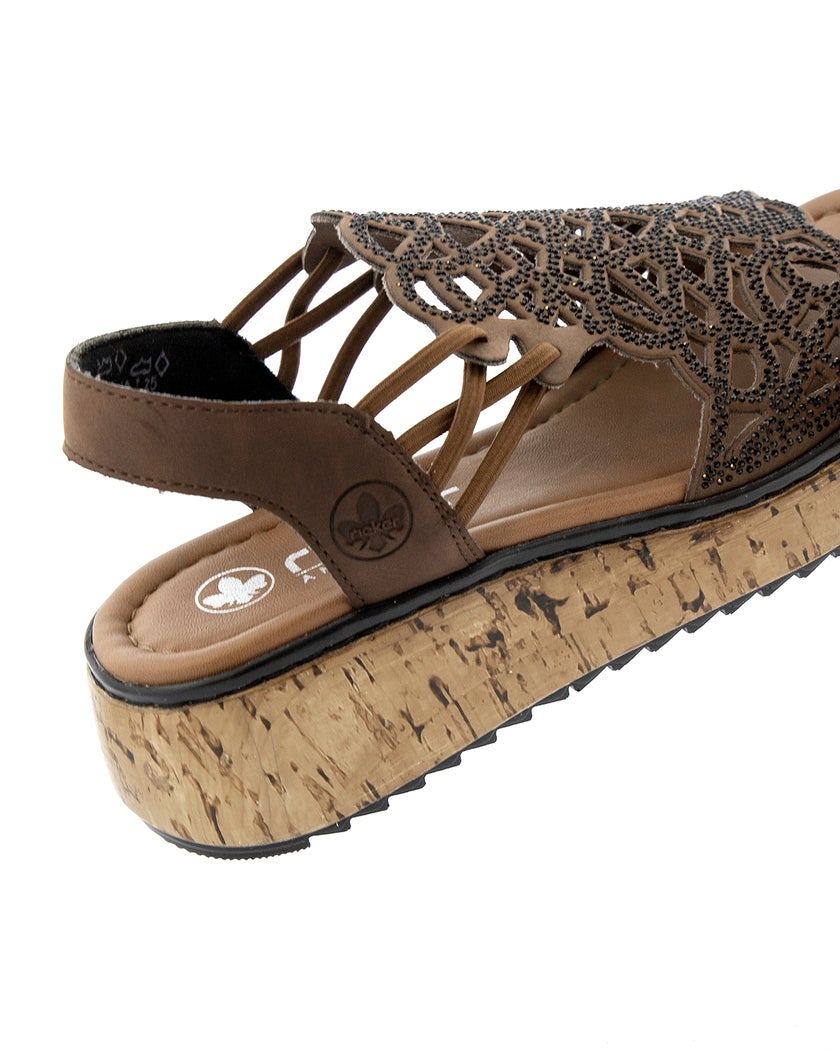 Rieker Brun Sandal