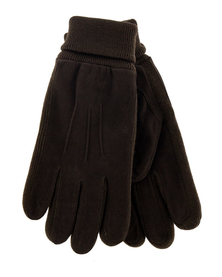Handskompaniet Mens glove Suede/Acrylic