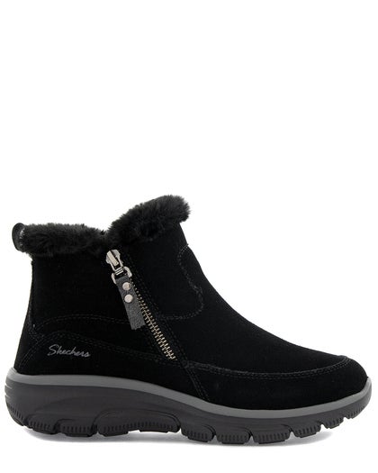 Skechers Faux Fur Zip Up Boot