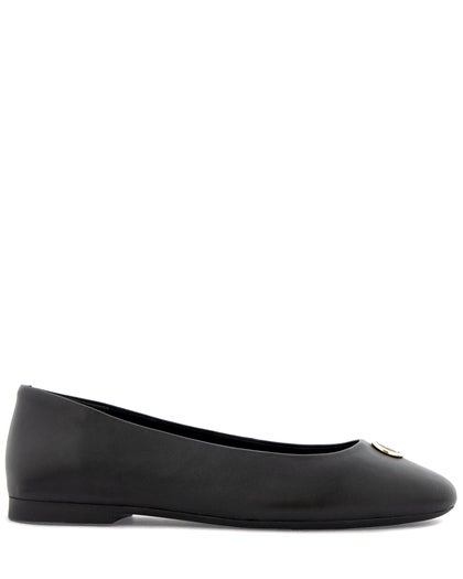 Tommy Hilfiger TH Plate Leather Ballerina