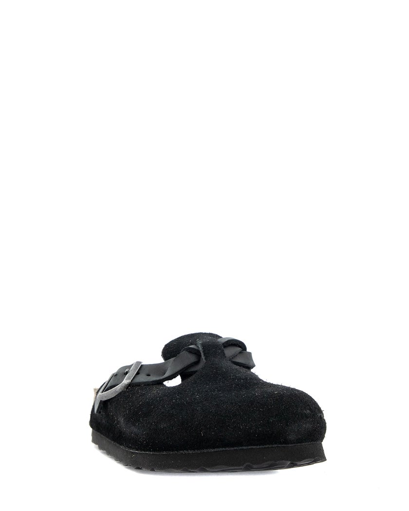 Birkenstock Boston Braided Suede