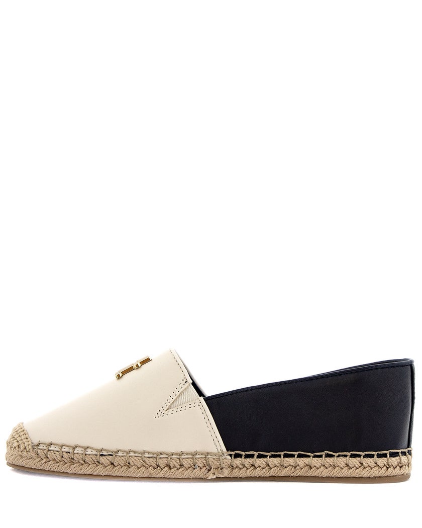 Tommy Hilfiger TH Logo Leather Espadrille