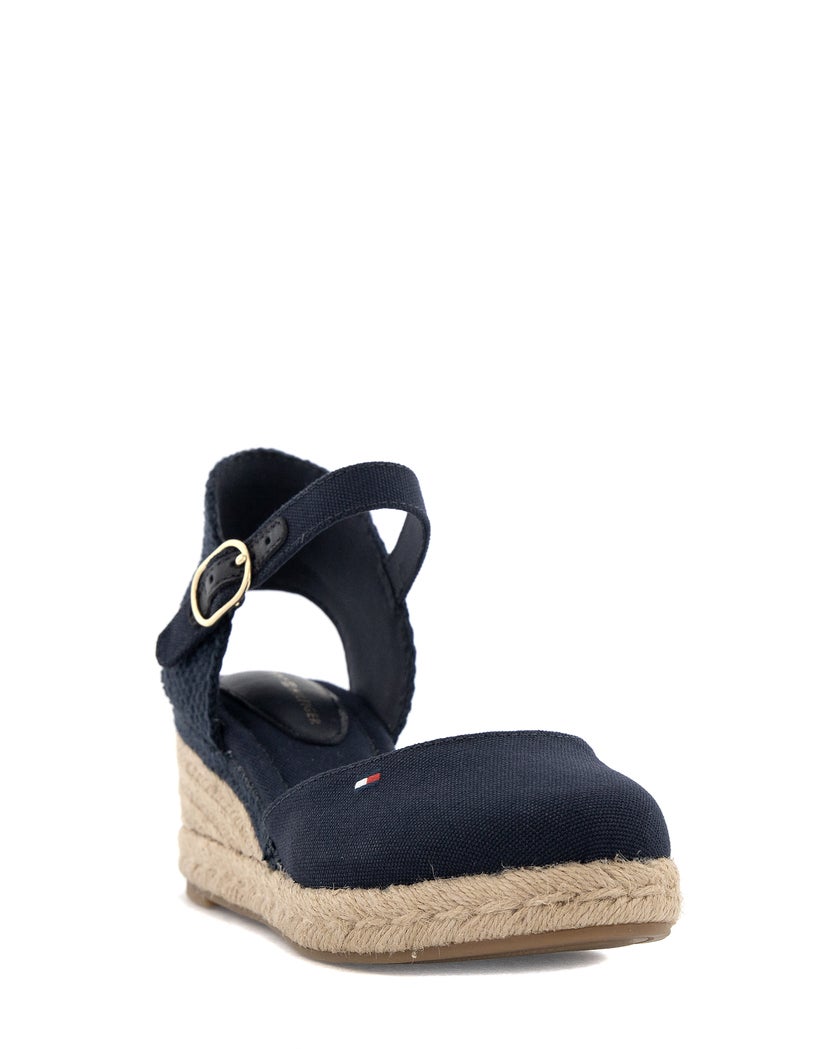 Tommy Hilfiger Mid Wedge Espad Closed Toe