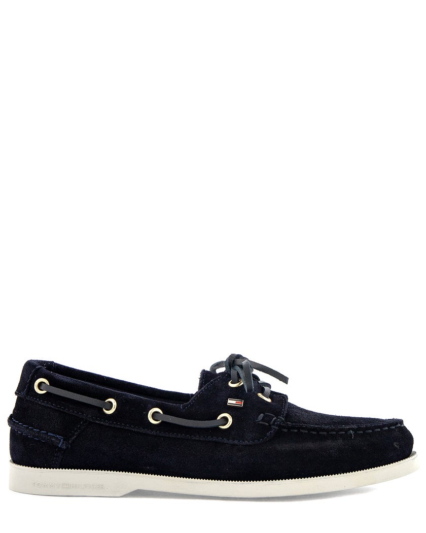 Tommy Hilfiger Hilfiger Suede Boat Shoe