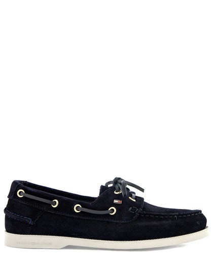 Tommy Hilfiger Hilfiger Suede Boat Shoe