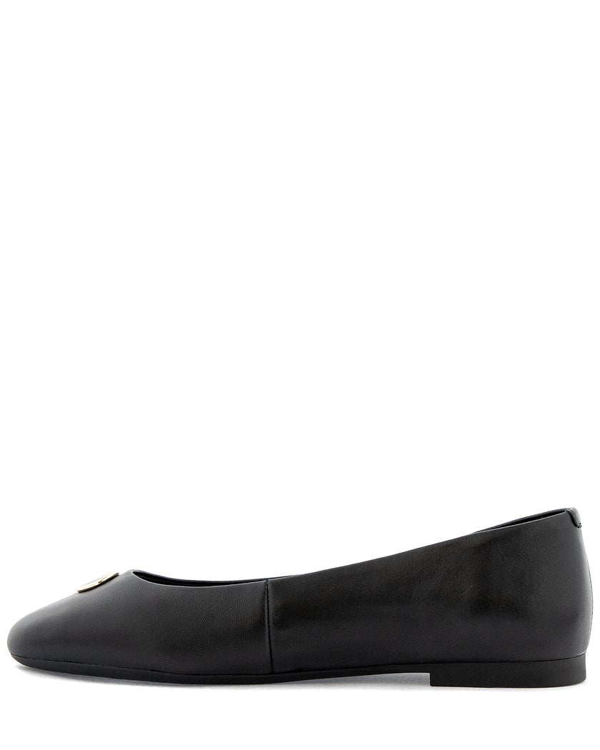 Tommy Hilfiger TH Plate Leather Ballerina