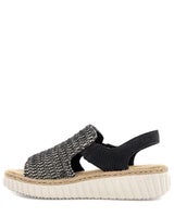 Rieker Svart Sandal