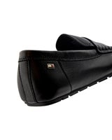 Tommy Hilfiger Flag Leather Driver Loafer