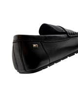 Tommy Hilfiger Flag Leather Driver Loafer