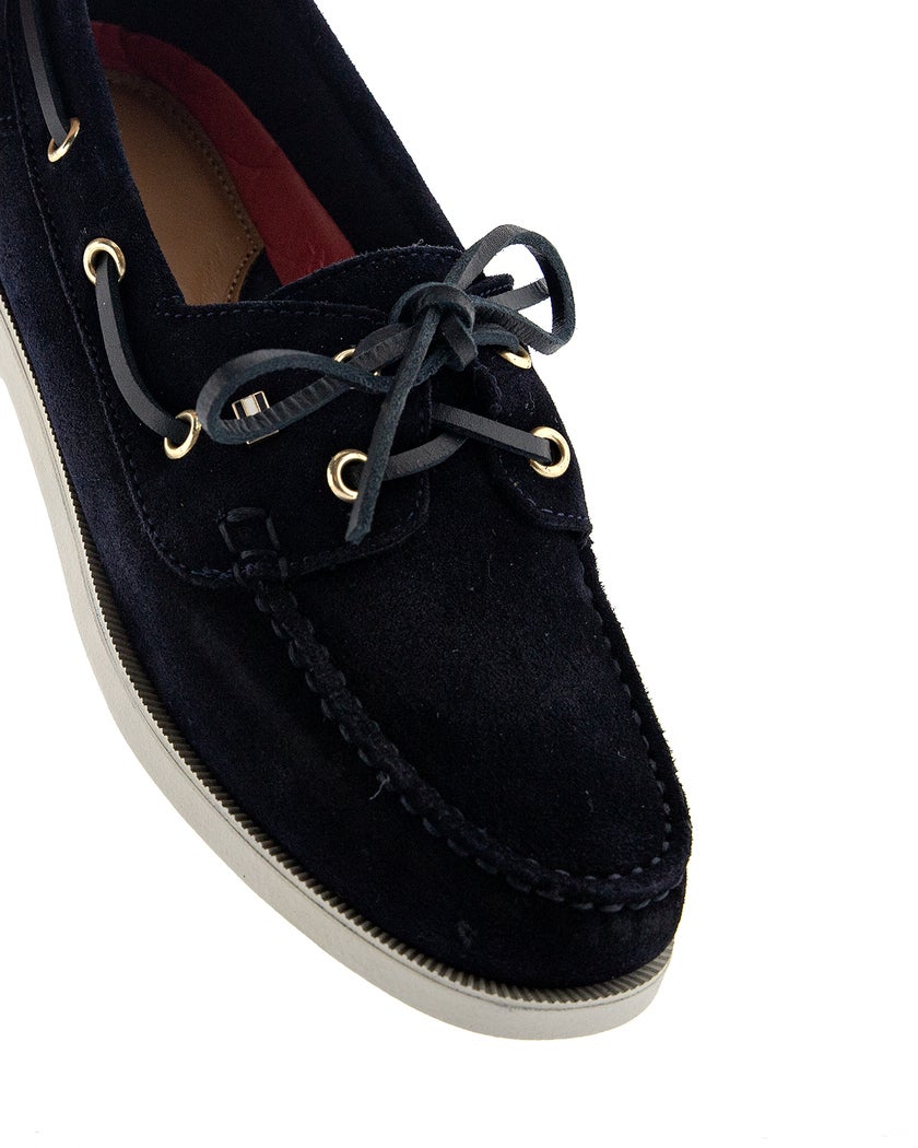 Tommy Hilfiger Hilfiger Suede Boat Shoe