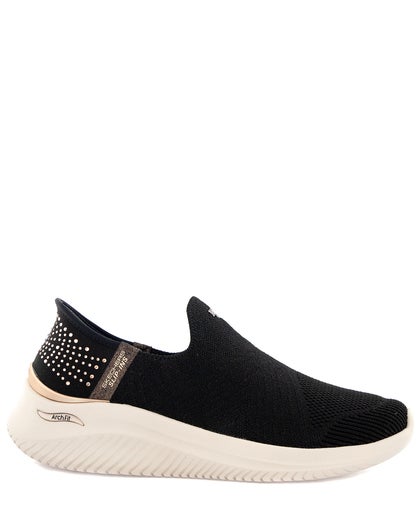 Skechers Svart Promenadsko