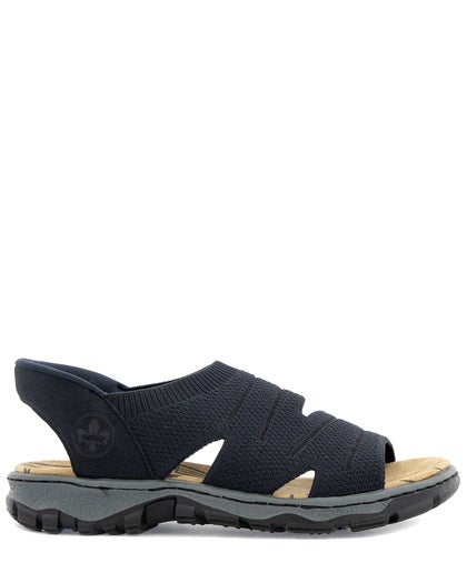 Rieker Blå Sandal