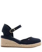 Tommy Hilfiger Mid Wedge Espad Closed Toe