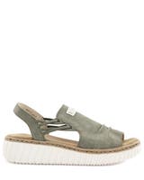 Rieker Grön Sandal