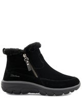 Skechers Faux Fur Zip Up Boot
