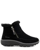 Skechers Faux Fur Zip Up Boot