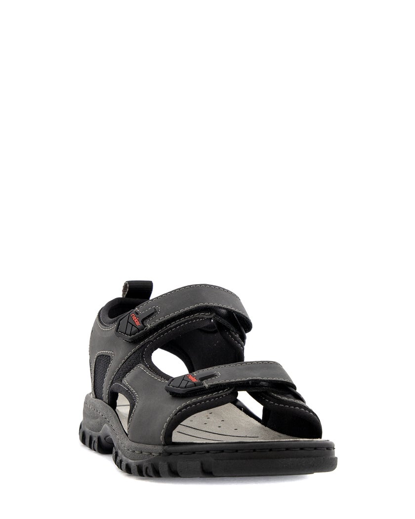 Rieker Svart Sandal