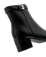 Tommy Hilfiger TH Buckle Riding Mid Heel Boot