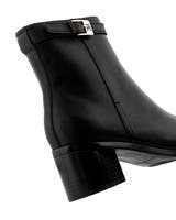 Tommy Hilfiger TH Buckle Riding Mid Heel Boot