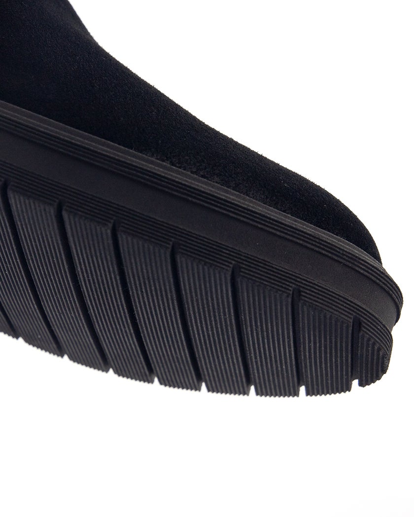 Tommy Hilfiger Suede zip chelsea