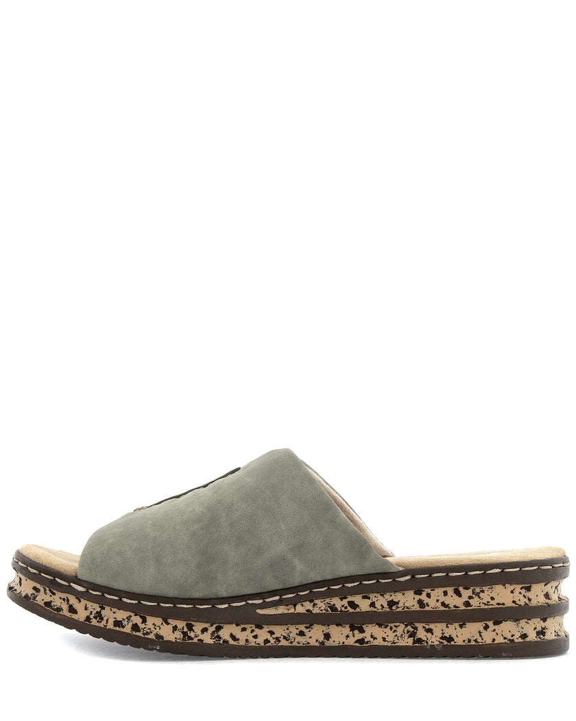 Rieker Grön Slip-In