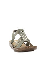 Rieker Grön Sandal