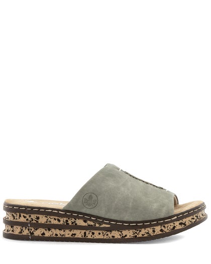 Rieker Grön Slip-In